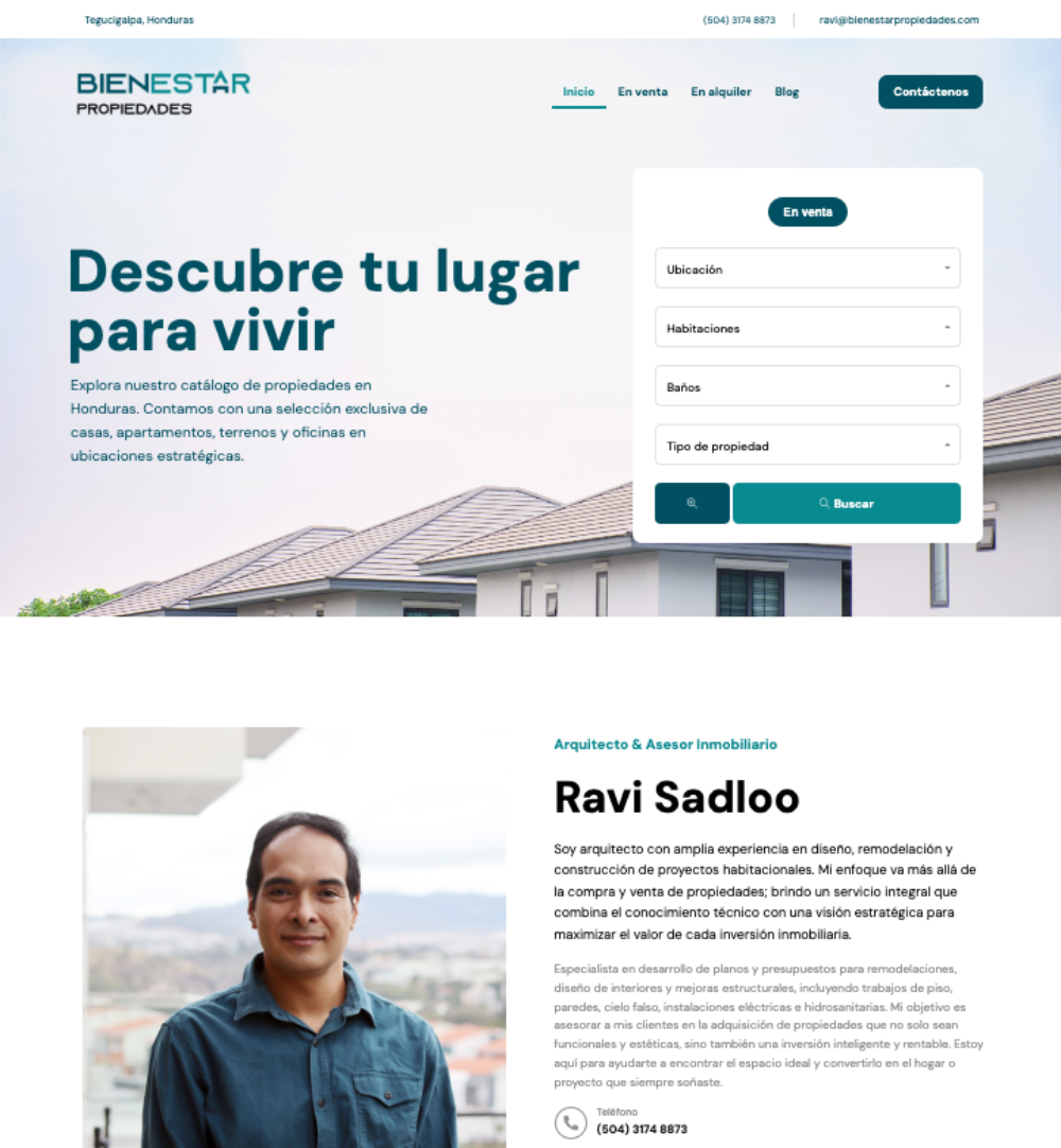 Bienestar Propiedades